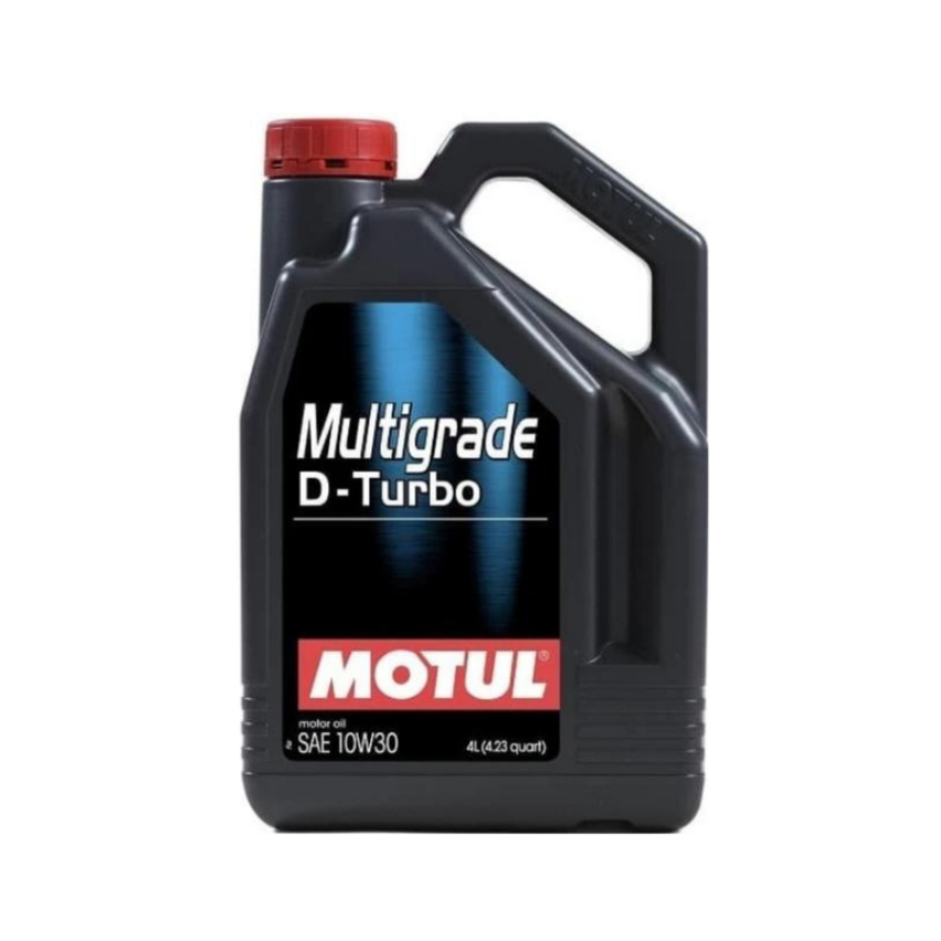 OLI MOTUL MULTIGRADE D-TURBO 10W-30 ( DIESEL ) 4L & 1L