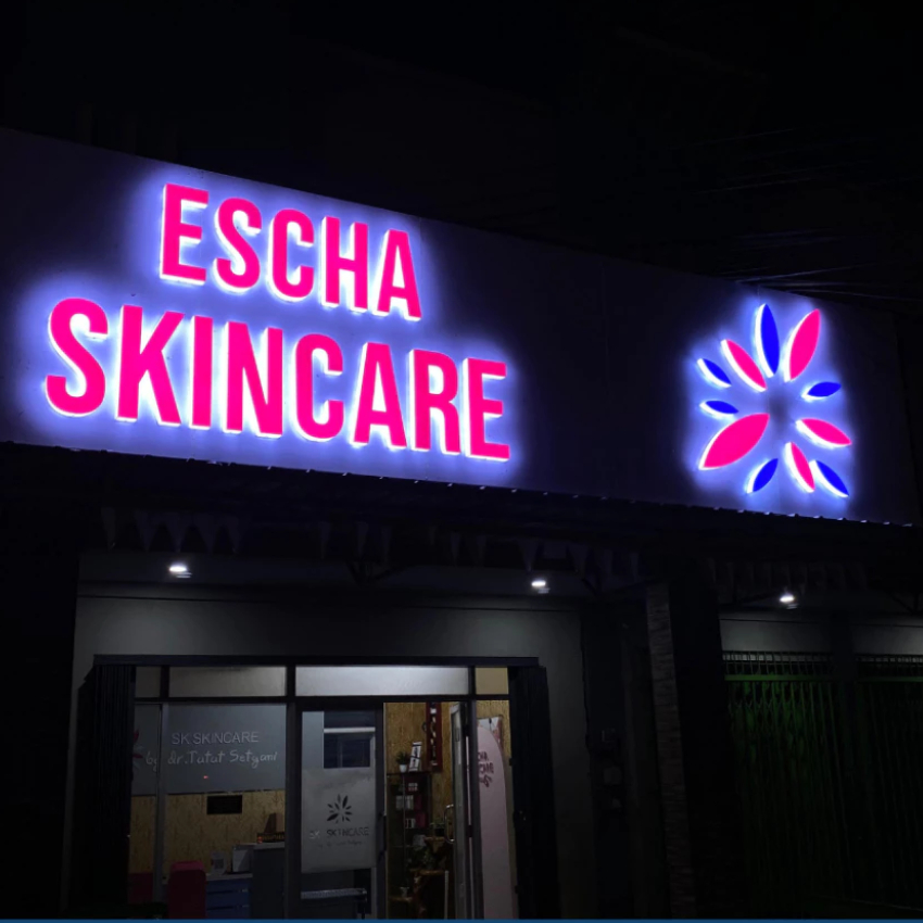 Huruf 3D Akrilik Led/Huruf Timbul Akrilik Led