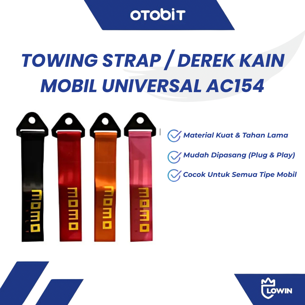 Towing Strap Universal Towing Rope Kain Racing / Derek Kain Mobil Strap Sparco Momo TRD AC154