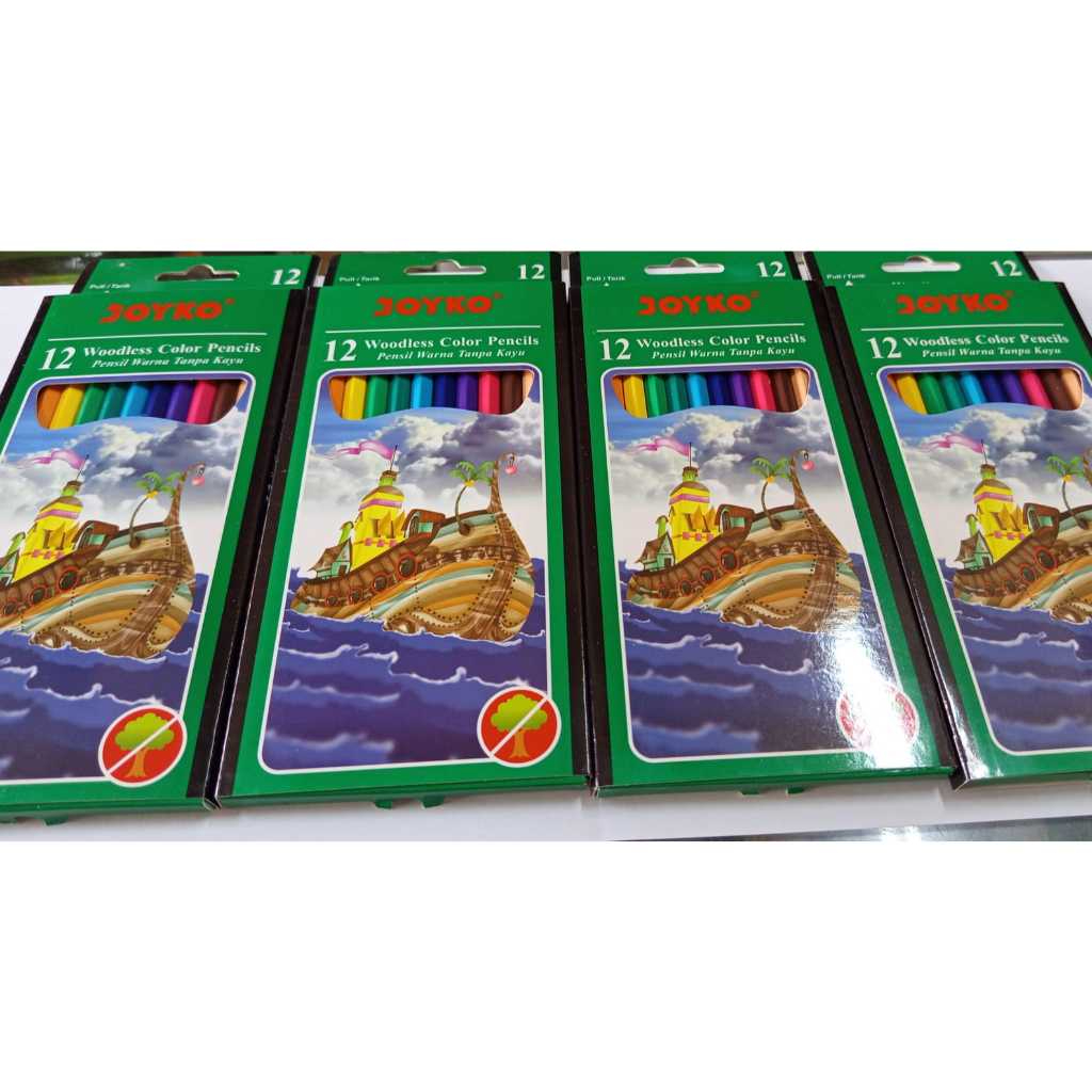 

Pensil Panjang Warna Joyko 12warna