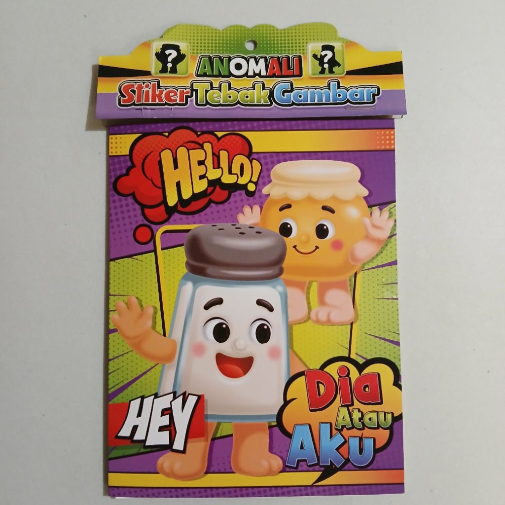 

stiker tebak gambar anomaLi 1pcs 15x12cm