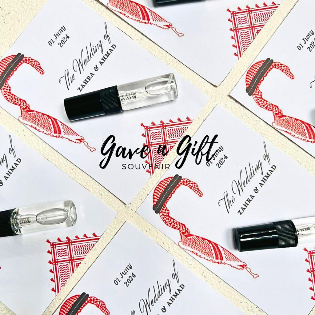 SOUVENIR Parfum 2 ml / 3 ml Cendera Mata Gave N Gift | Souvenir Pernikahan unik da Elegant | Souveni
