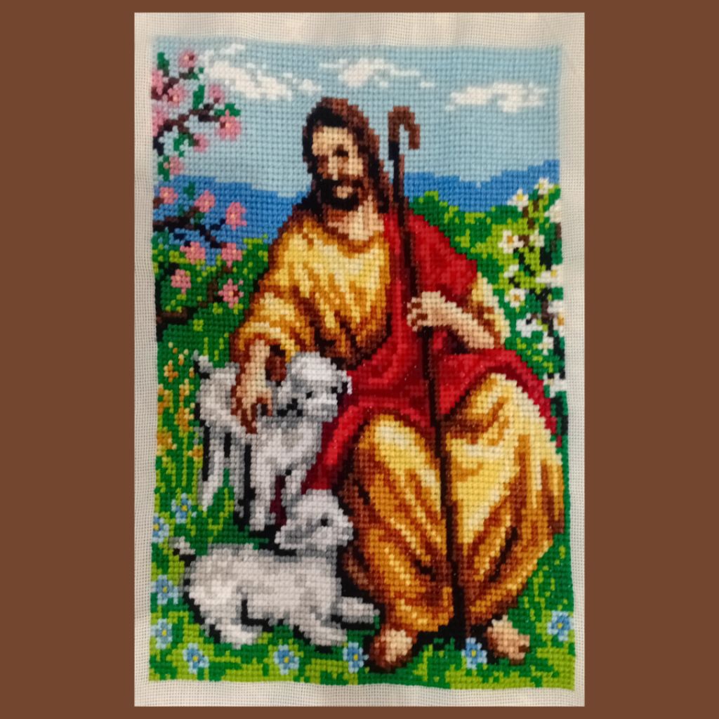 Hiasan kristik sudah jadi