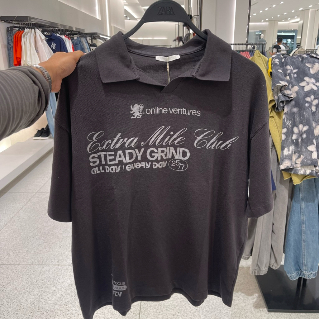 Polo Varsity ZARA MEN Jastip (jasa titip)