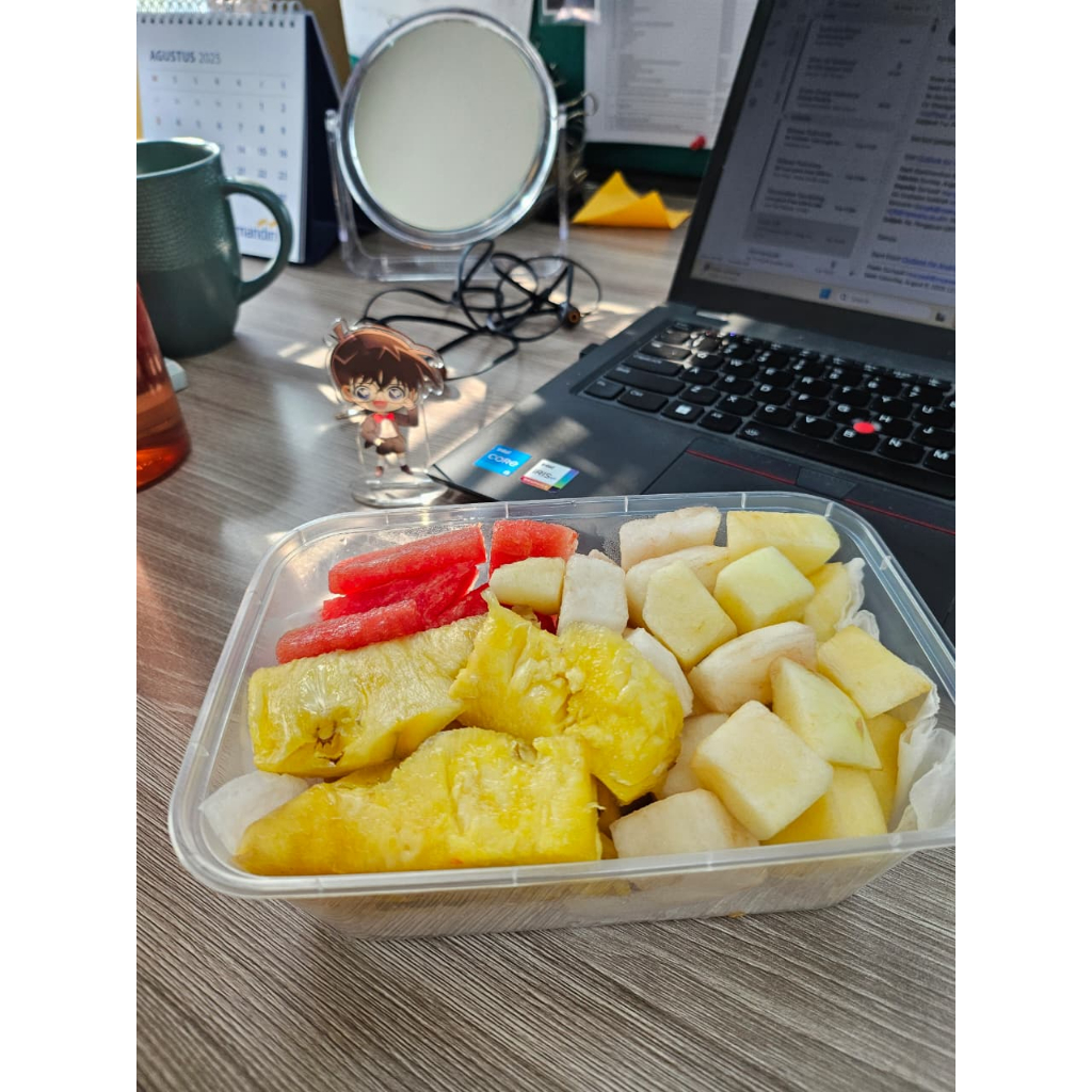 

Buah Potong Kupas Segar dan Manis 750ml