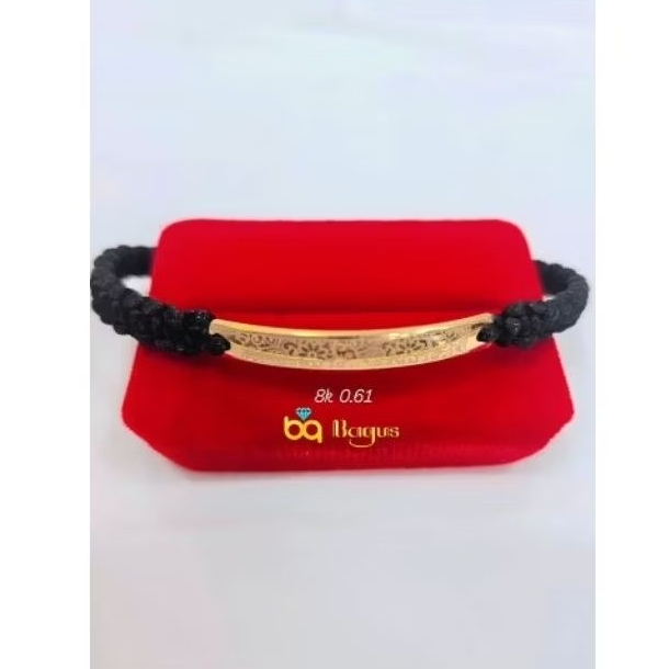 Charm/Liontin + Gelang Tali k375/8k