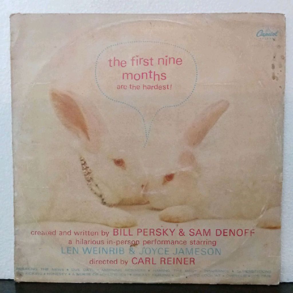 Vinyl Piringan Hitam 12 inch Len Weinrib & Joyce Jemeson - The First Nine Months