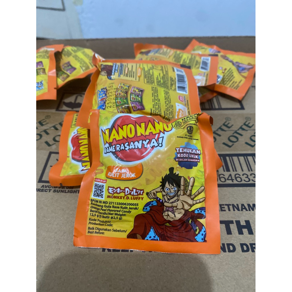 

NANO NANO KULIT JERUK 1 Sachet isi 5 butir