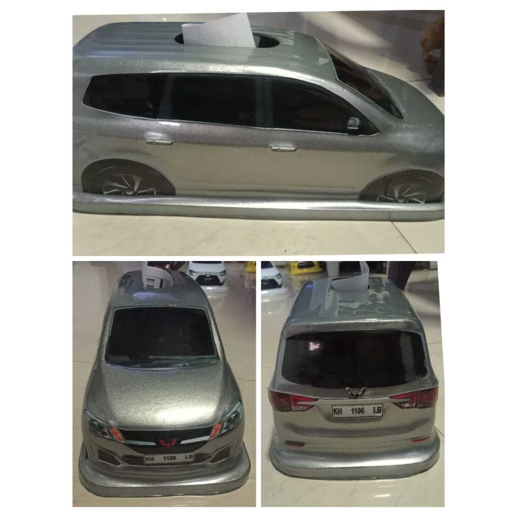(Wuling Confero) Kotak Tissue Minimalis Bentuk Mobil/Tempat Tisu Aesthetic Style
