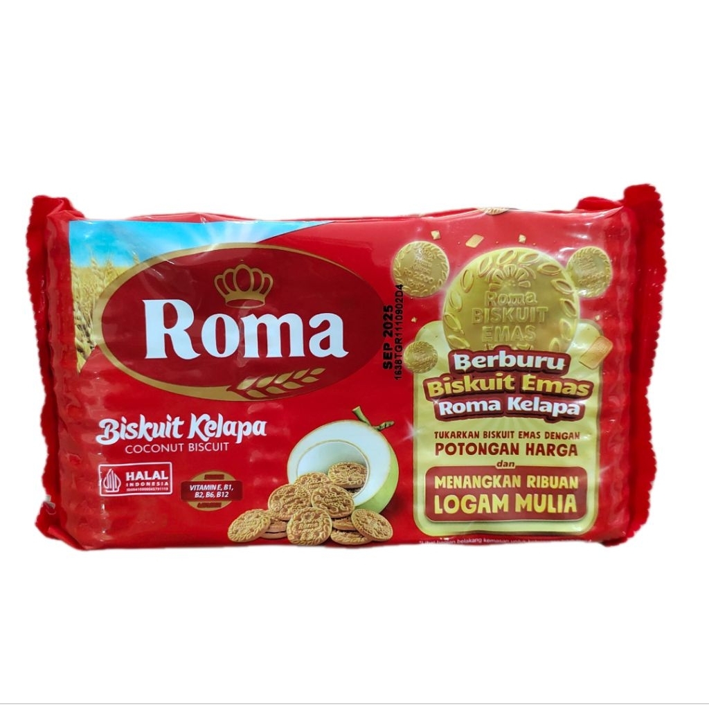 

Biskuit Kelapa 300gr / Coconut Biscuit - ROMA