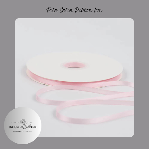 

Pita Satin Ribbon Lebar 1cm Warna Pink