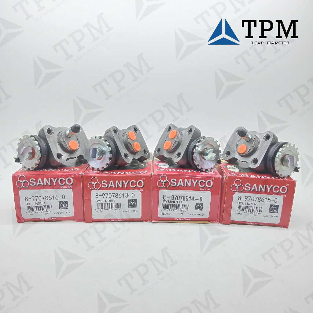 WHEEL CYLINDER MASTER REM DEPAN ISUZU NKR58 SANYCO