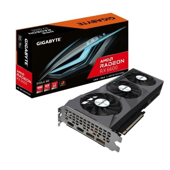 GIGABYTE RX 6600 EAGLE 8GB GDDR6 RX6600 8G 128 BIT VGA AMD RADEON