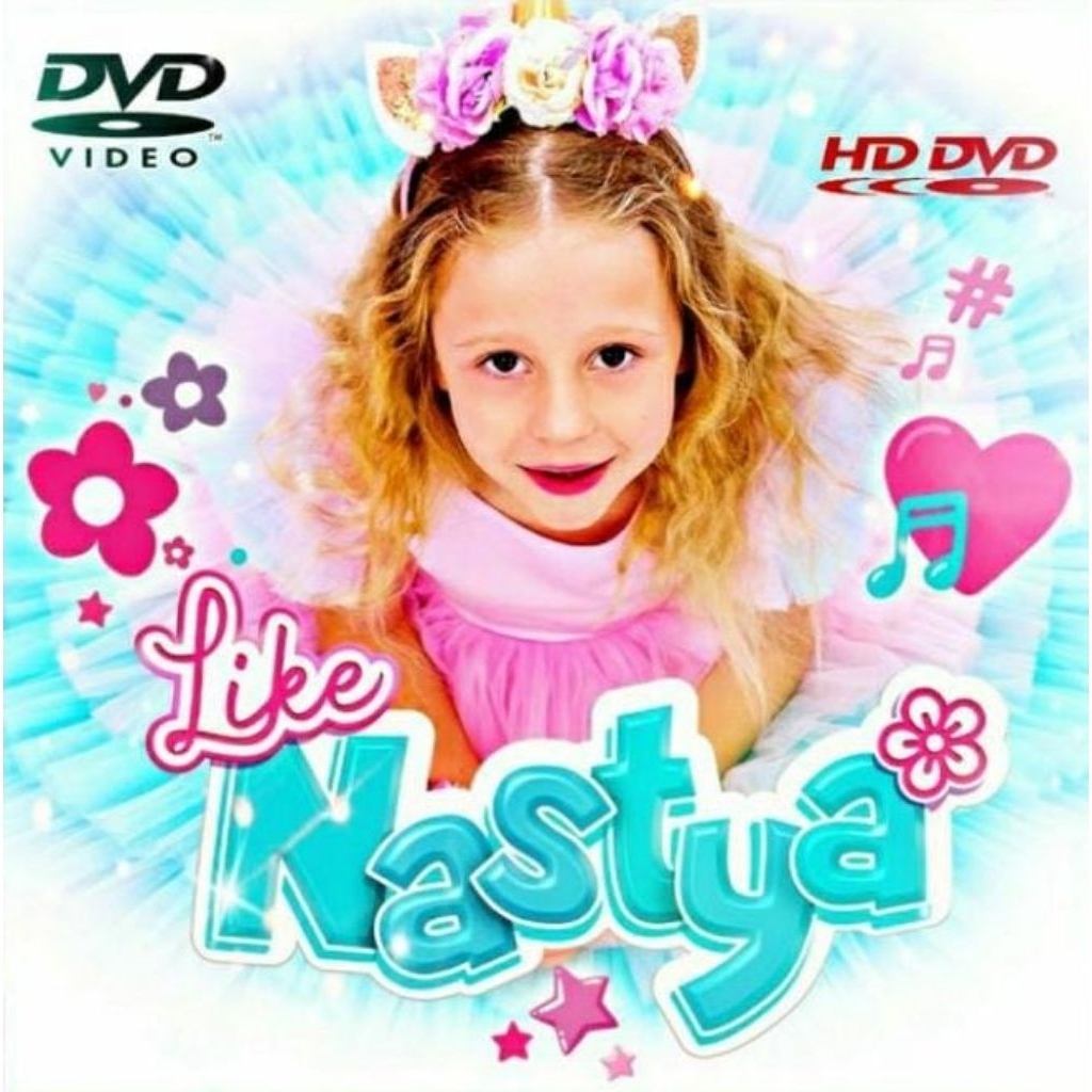 DVD I LIKE NASTYA - DVD HIBURAN ANAK ANAK - DVD EDUKASI ANAK ANAK - DVD KIDS TERPOPULER