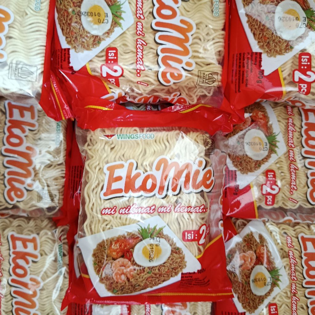 

Mie Kering EkoMie Kemasan Renceng (Isi 3 @ 100gr)