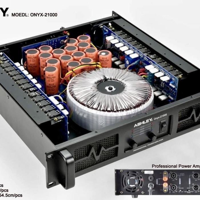 POWER AMPLIFIER ASHLEY Onyx 21000 / Onyx21000 / Onyx-21000 ORIGINAL CLASS H