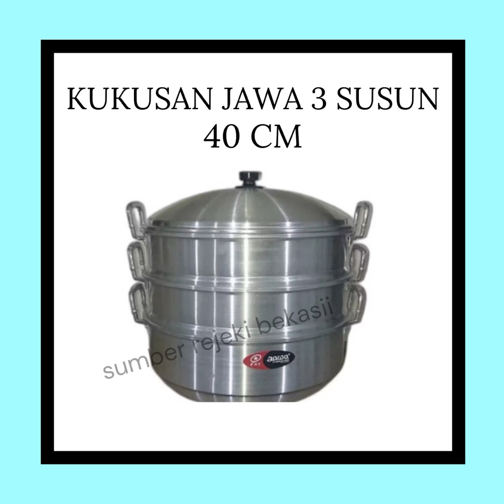 (INSTAN/SAMEDAY) DANDANG/ LANGSENG 40CM 3 SUSUN 4 SUSUN KUKUSAN DIMSUM SIOMAY