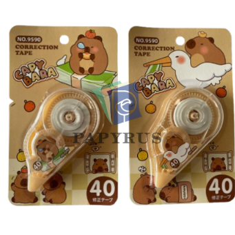 

CORRECTION TAPE / TIP EX KERTAS 9590 CAPYBARA / FANCY / KARAKTER