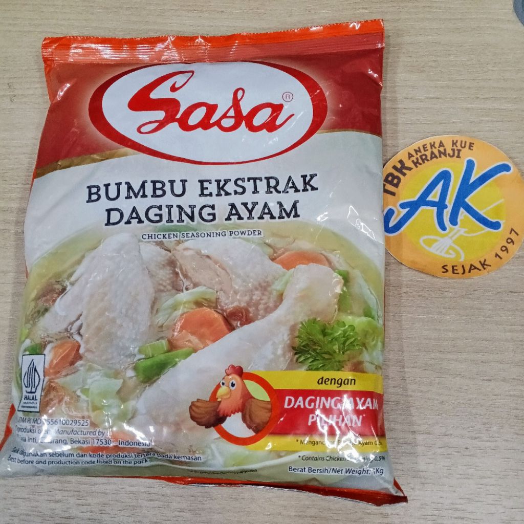 

Sasa Bumbu Kaldu Ayam & Sapi 1kg sasa kaldu kemasan 1kg
