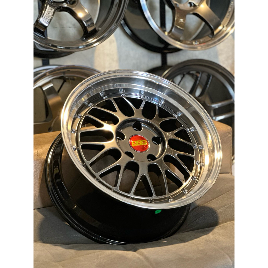 Velg Bbs Lm Hyper Black Lip Polis R17 Kondisi Baru