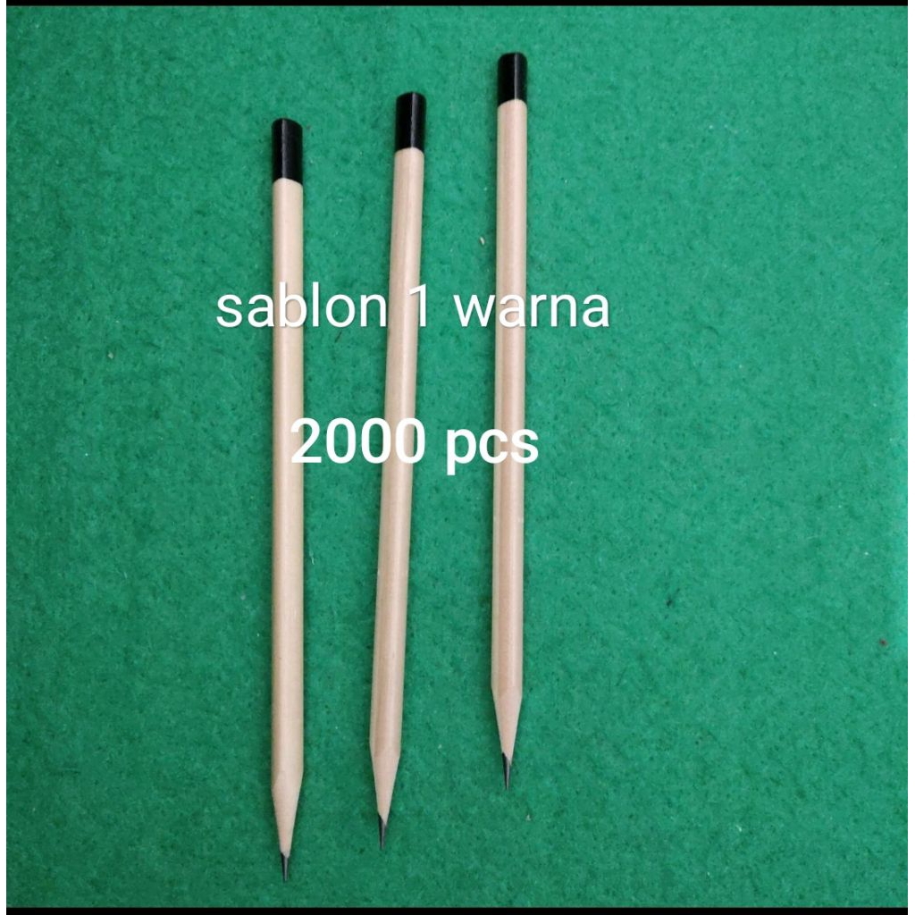 

pensil hotel raut, 2000 pcs termasuk sablon 1 warna