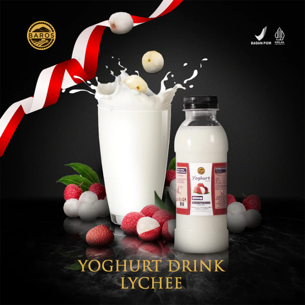 

Baros Yoghurt Drink 200 ml - Lychee