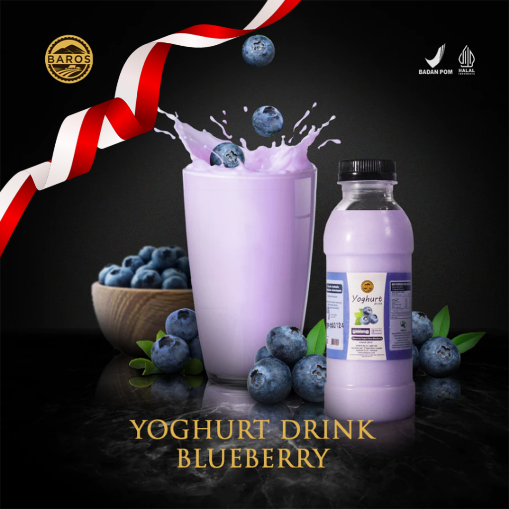 

Baros Yoghurt Drink 200 ml - Blueberry
