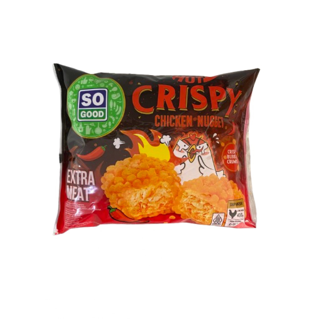 

So Good Hot Crispy Chicken Nugget 400gr