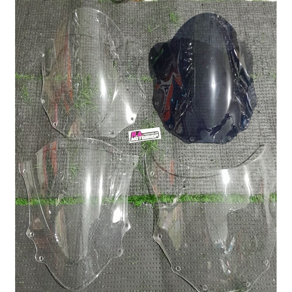 Windshield Jenong NGRT Ninja RR Old RR New Clear & Smoke / Visor Jenong NGRT Ninja RR Old RR New NGR