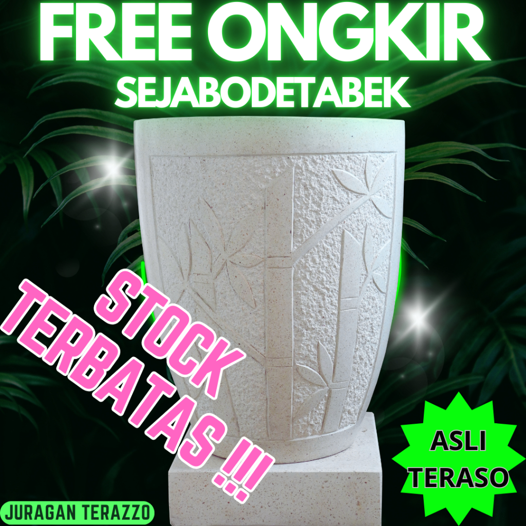 BAK MANDI KERAMIK | BAK MANDI BATU | BAK AIR TERASO | BAK GENTONG TIPE KINTAMANI - JURAGAN_TERAZZO