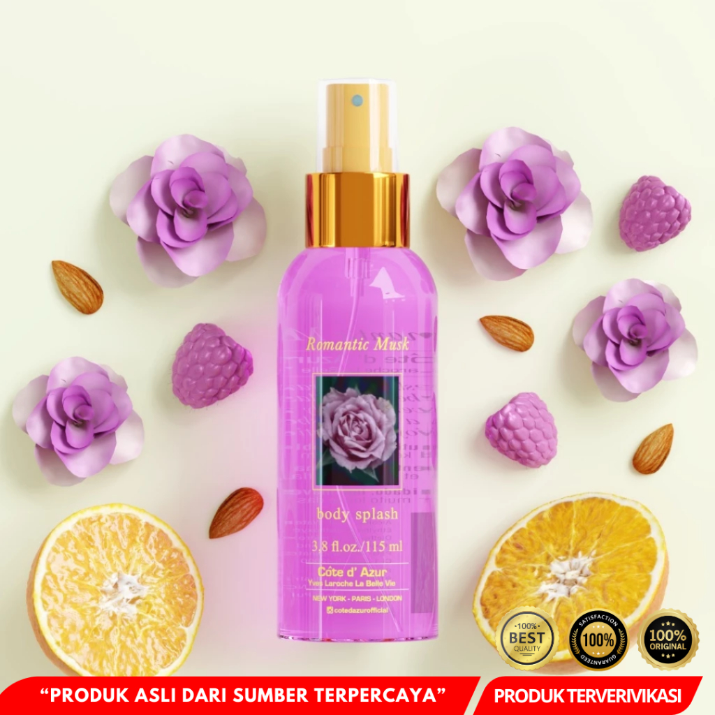 Romantic Musk Body Splash Yves Laroche 115ml - [MRH3]