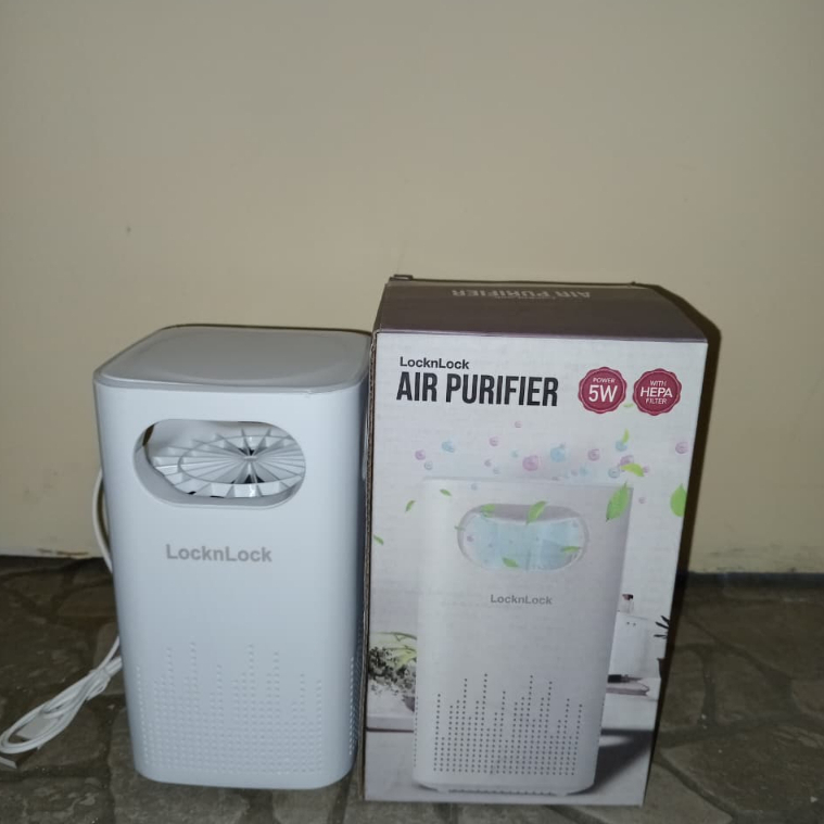 air purifier mini locknlock alat pembersih udara