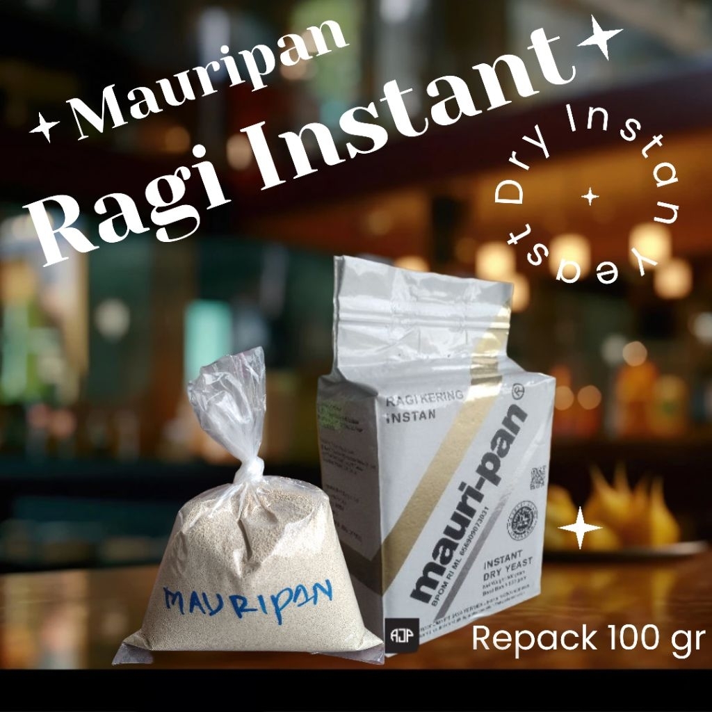 

MAURIPAN Ragi Instant / IDY / Instant Dry Yeast | Repack 100 gr