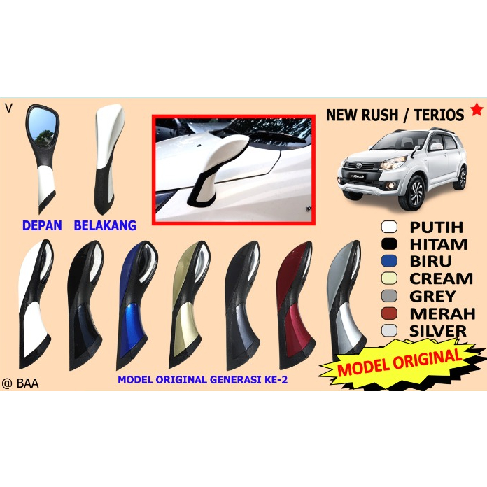 SPION KAP MESIN NEW RUSH DAN TERIOS /SPION TANDUK RUSH