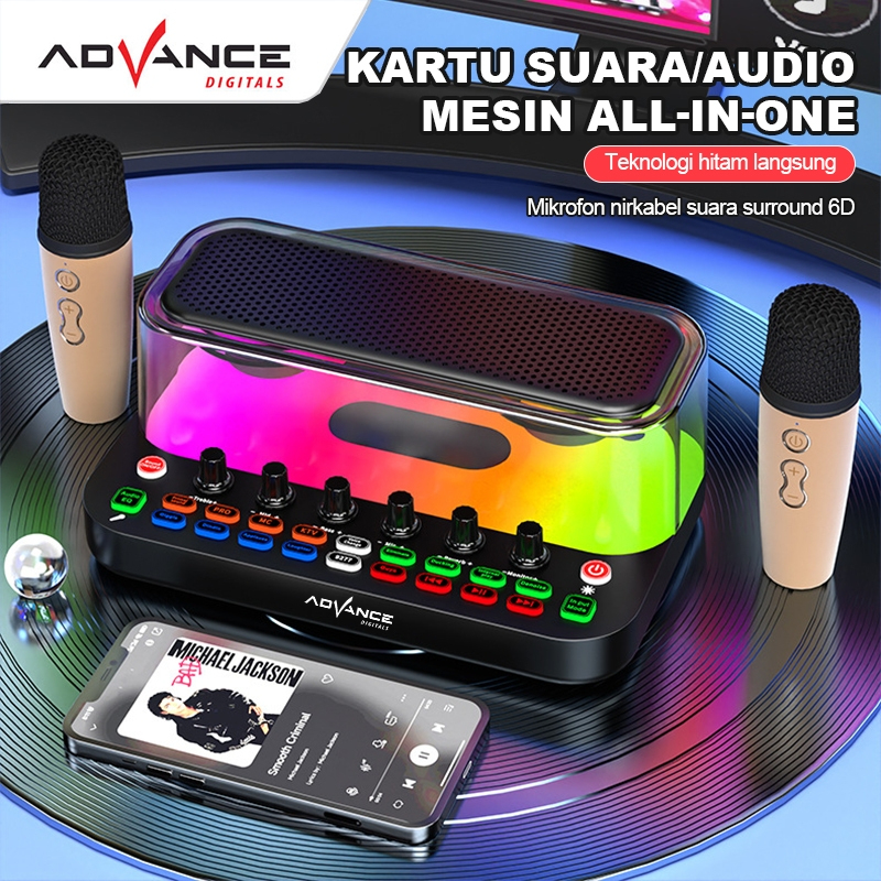 Advance speaker bluetooth AS-220 speaker subwoofer speaker soundcard profesional speaker karoke soun