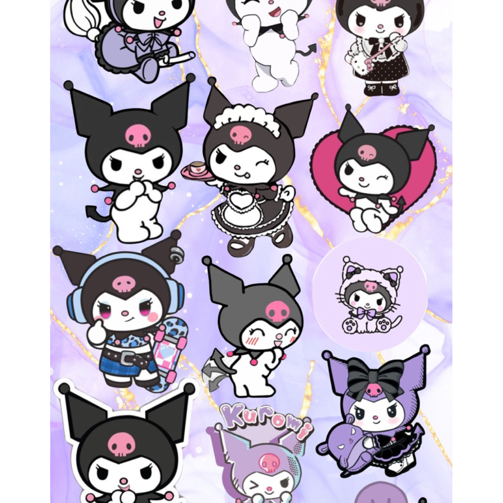 

Stiker Kuromi random (freebies)