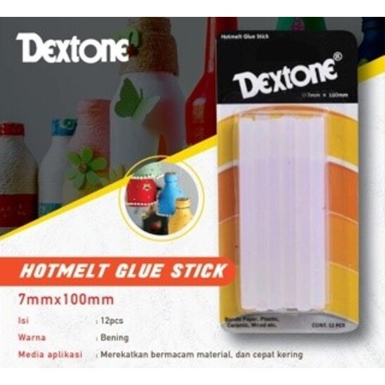

Dextone Isian Lem Tembak Hotlmelt Glue Stick 7mm & 11mm