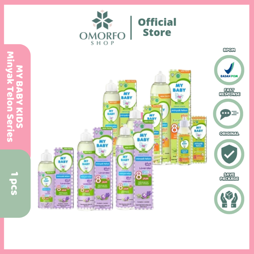 [Omorfo] My Baby Minyak Telon Series