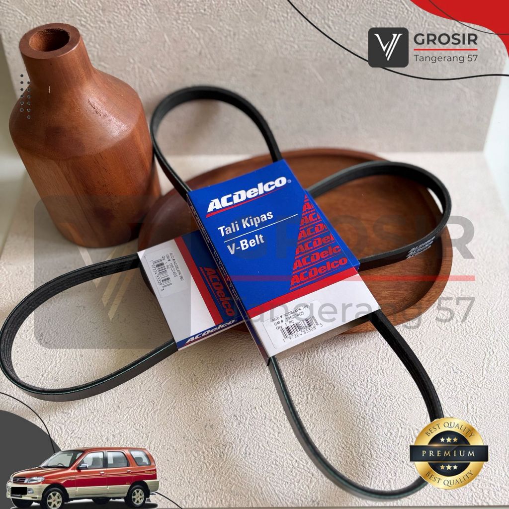 Vbelt Fanbelt Taruna Atoz 1.1 Charade Classy Feroza SE 1.6 ACDELCO 2405 Fan Belt Sabuk Tali Kipas V-