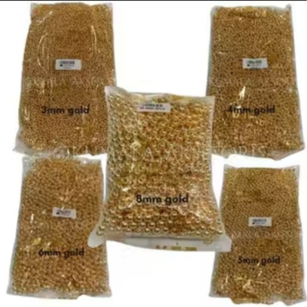 (1/2 Ons & 1 Ons) Mutiara GOLD Jepang Mgb ORI 100% / Payet Mutiara JEPANG Original