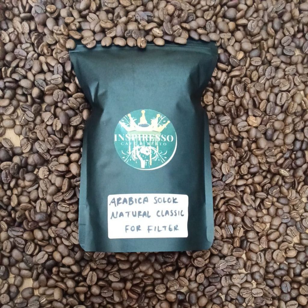 

Roasted Beans Arabica Solok Natural Classic – For Filter & Manual Brew