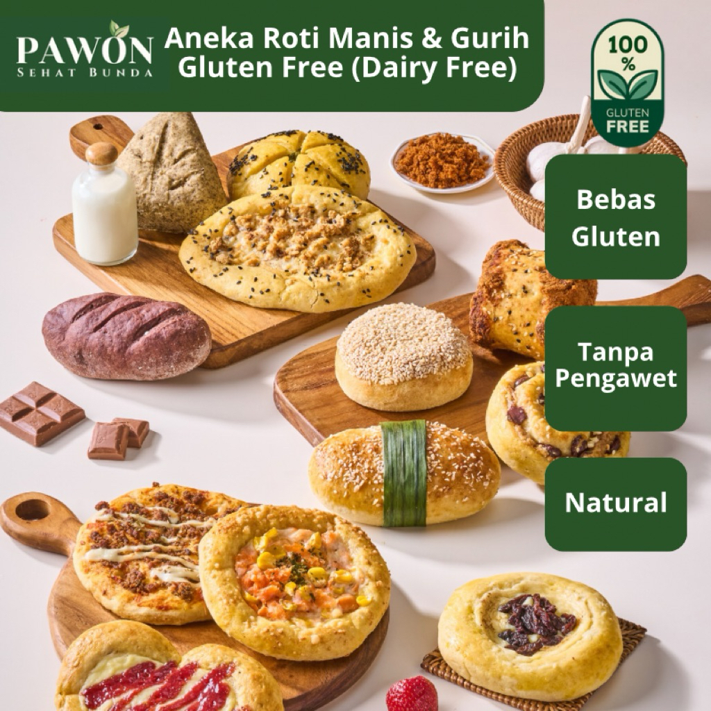 

Roti Gluten Free Bebas Gluten Bebas Terigu Roti Manis Gurih