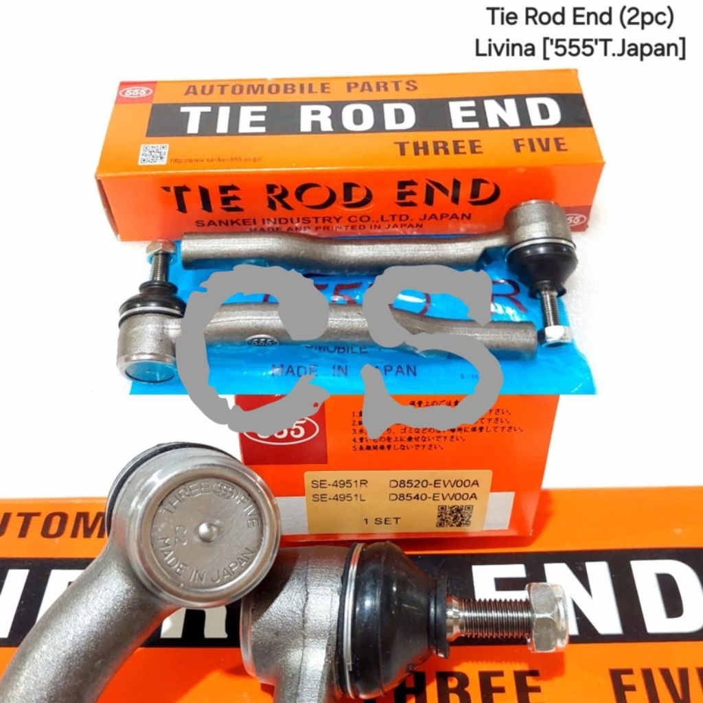 TIE ROD END 555 JAPAN LIVINA