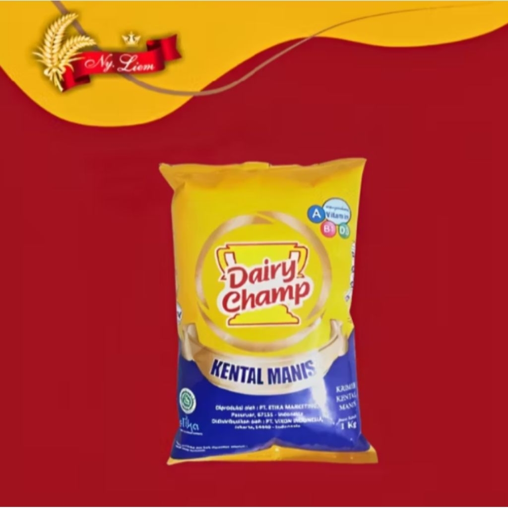 

Dairy Champ 1 kg susu kental manis