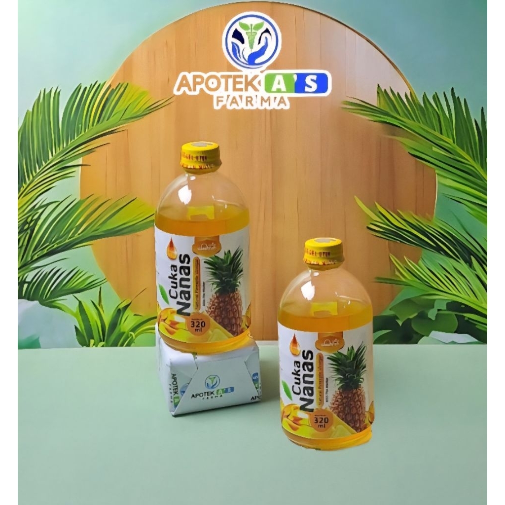 

Cuka Nanas With The Mother by Washfah - 320ml