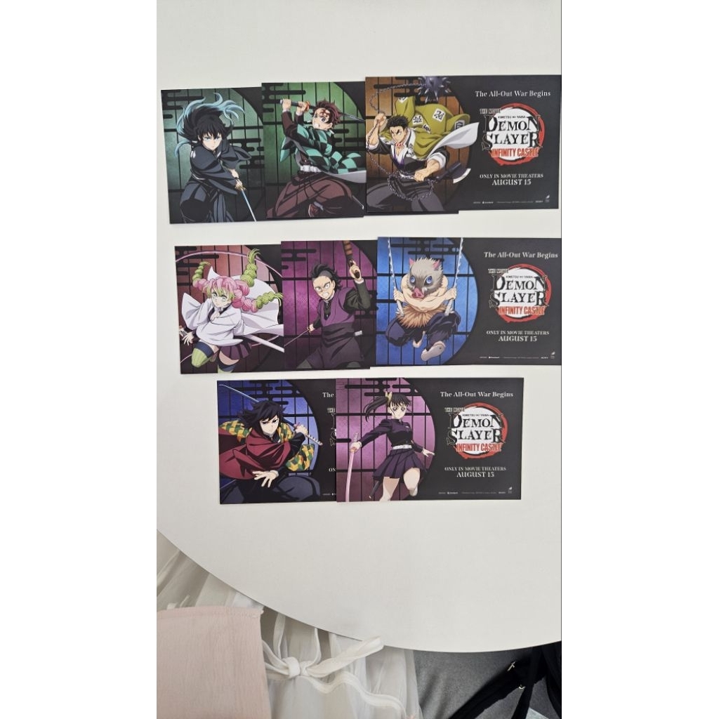 

POSTCARD DEMON SLAYER X CINEPOLIS CGV GIYU TANJIRO INOSUKE MUIMITSURI