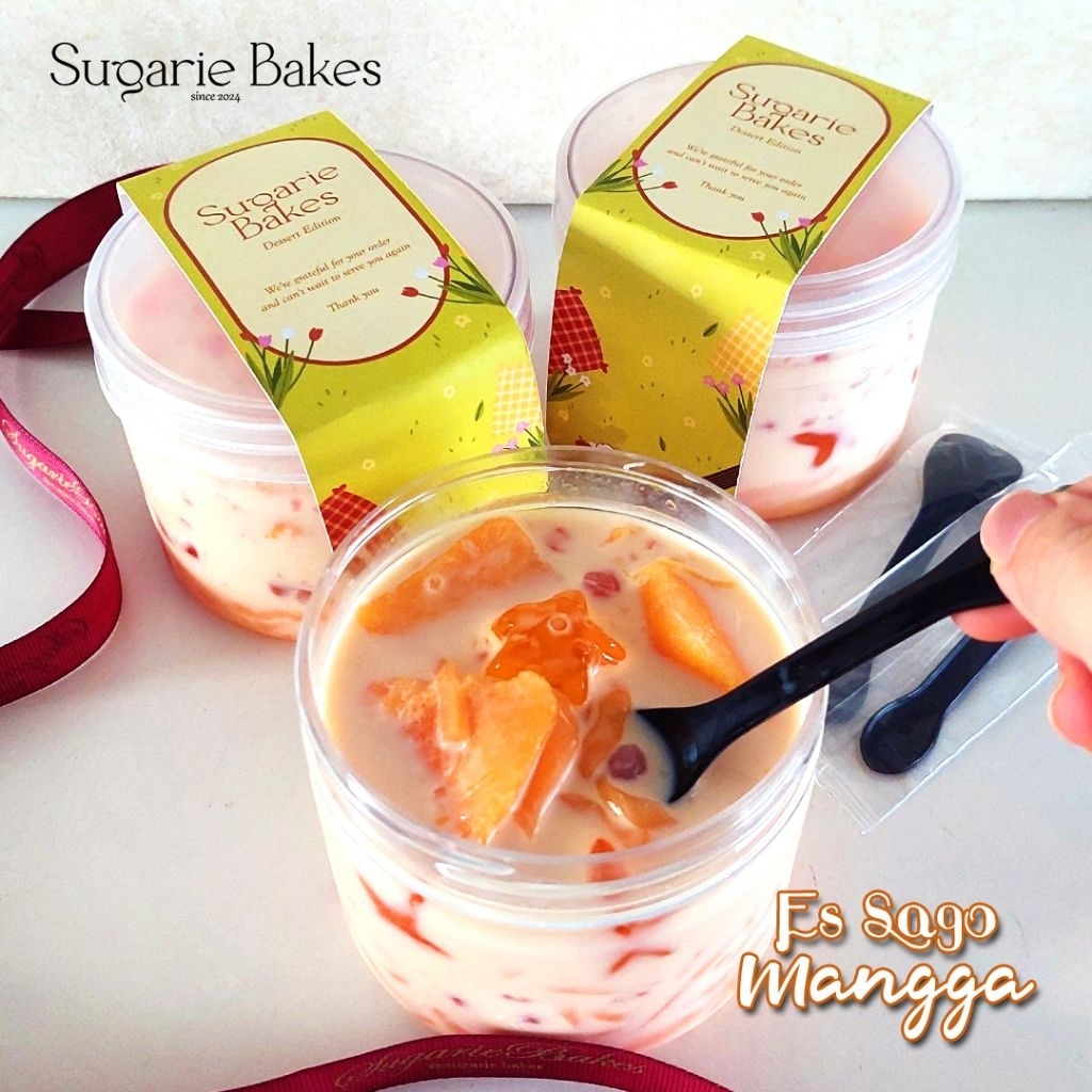 

[ Sugarie Bakes ] Es Sago Mangga