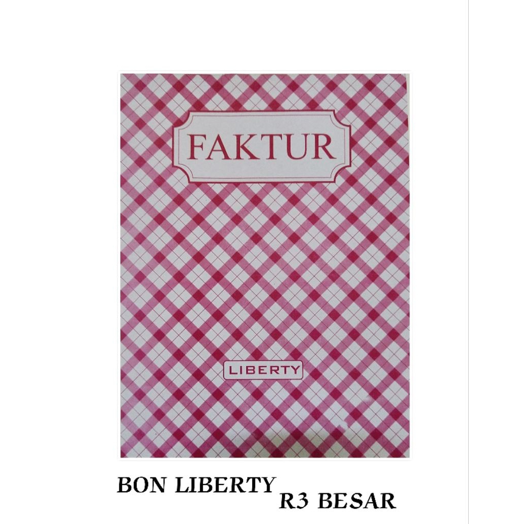 

Bon Faktur Liberty 3 Ply Besar ( 16 X 21 cm ) / Lsn ( 12 Pcs )