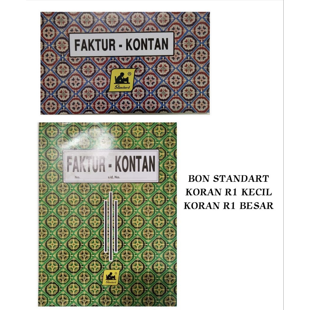 

Bon Faktur Standard 1 Ply Besar ( 16 X 21.5 cm ) / Lsn ( 12 Pcs )