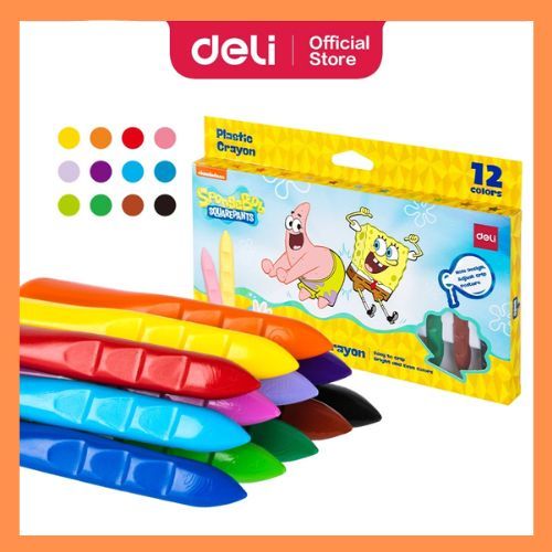 

OIL PASTEL DELI PLASTIC 12 WARNA EC220-12